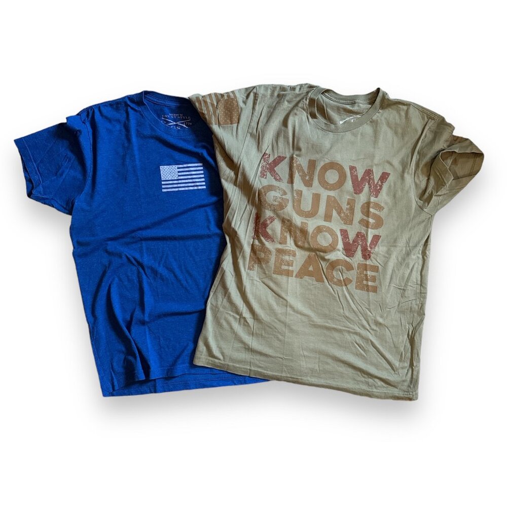 Set of Two - Grunt Style tees - Size Medium